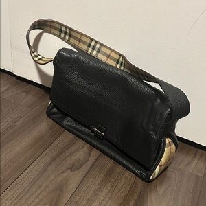 Black Leather Women's Bag